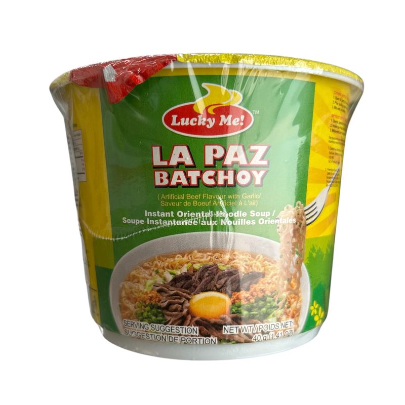 Lucky Me MIni Lapaz Batchoy Bowl Noodles 40g
