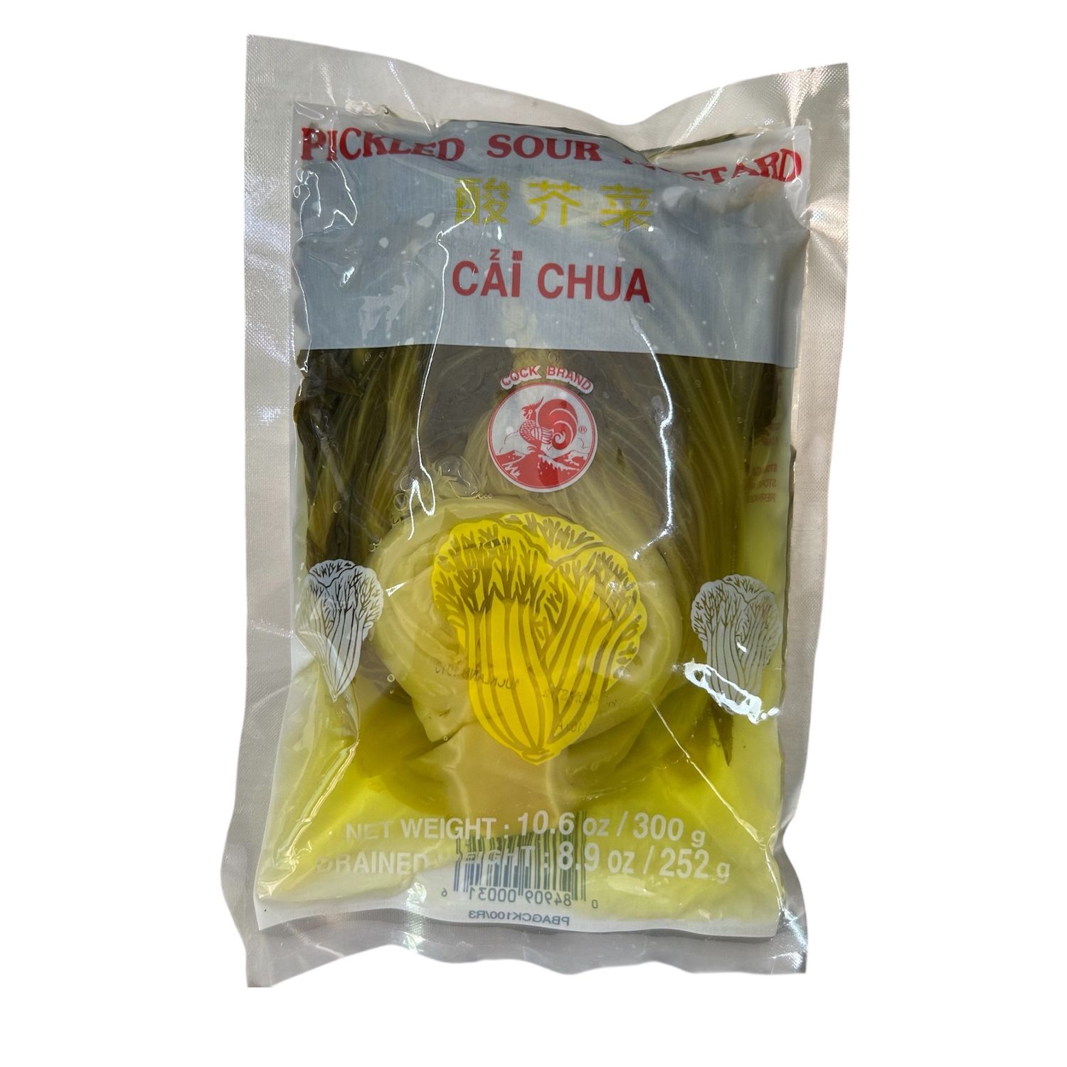 Cock Pickled Sour Mustard 300g