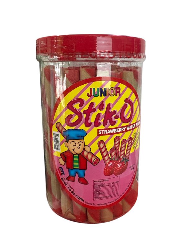 Stik-O Strawberry Wafer Stick 380g