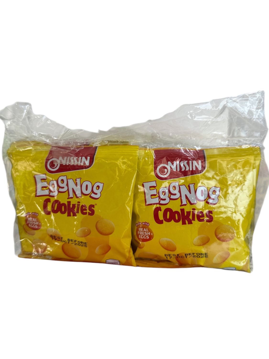 Monde Nissin Eggnog Cookies 18gx10