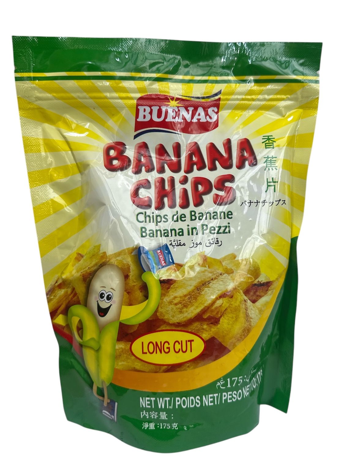 Buenas Banana Chips 175g