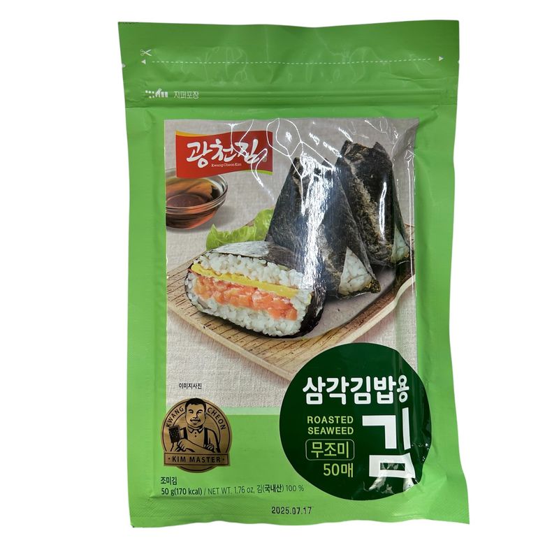 KC Seaweed for Triangular Kimbap 50 sheets