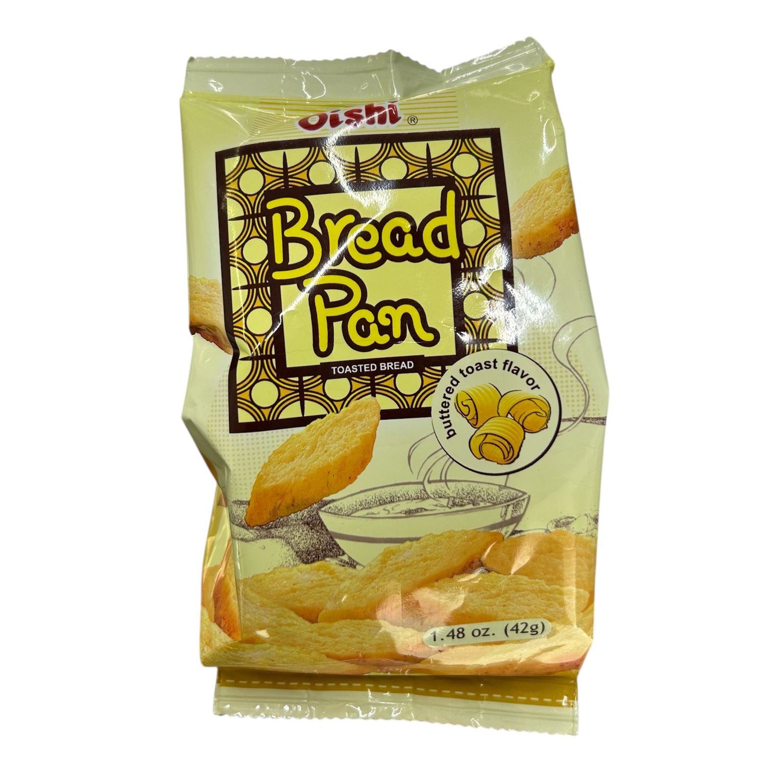 Oishi Bread Pan Buttered Toast 42g