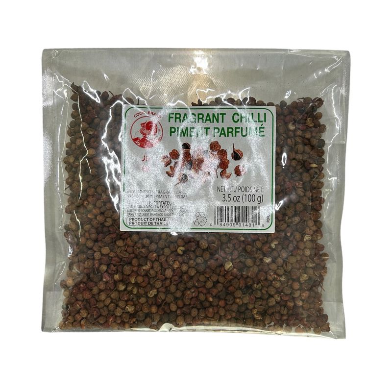 Cock Seechwan Pepper (Fragrant Chilli) 100g