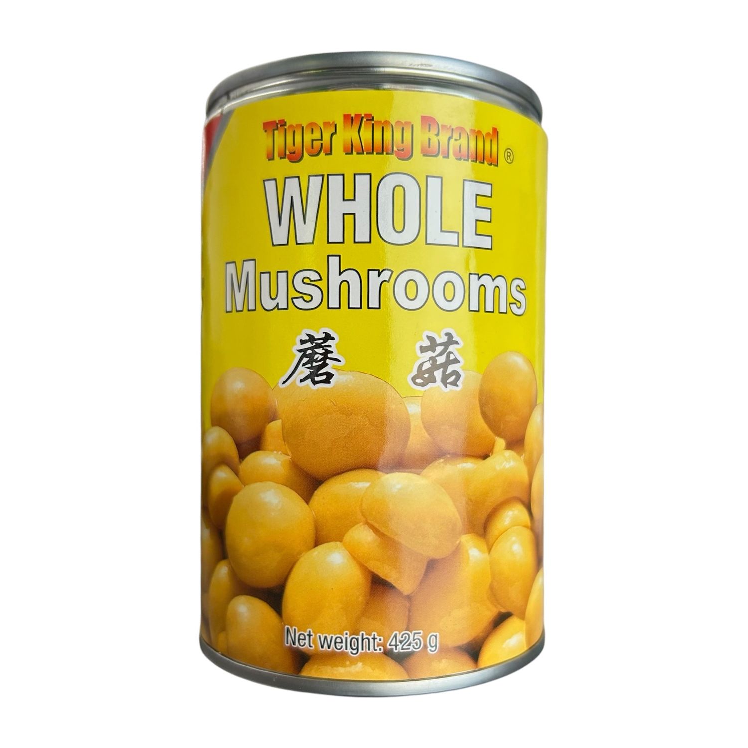 Tiger King Whole Mushroom Button 425g