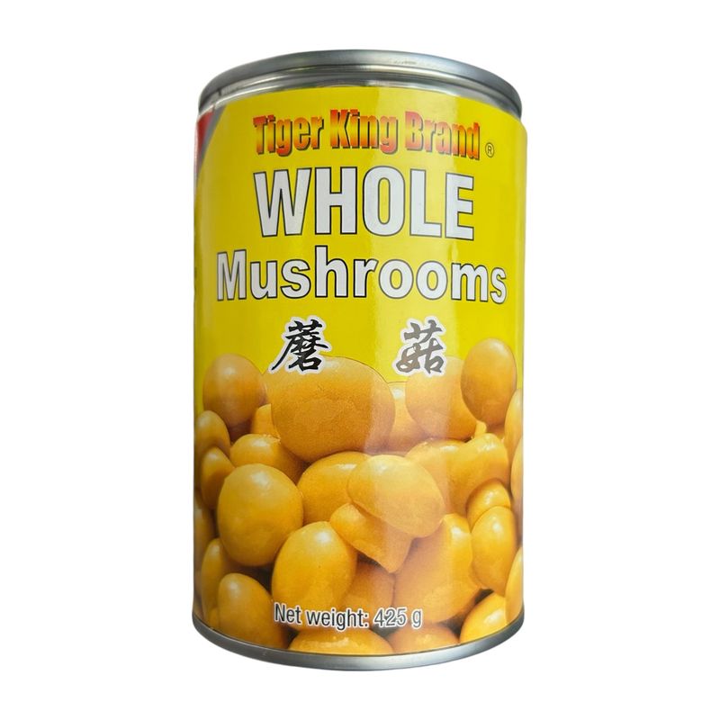 Tiger King Whole Mushroom Button 425g