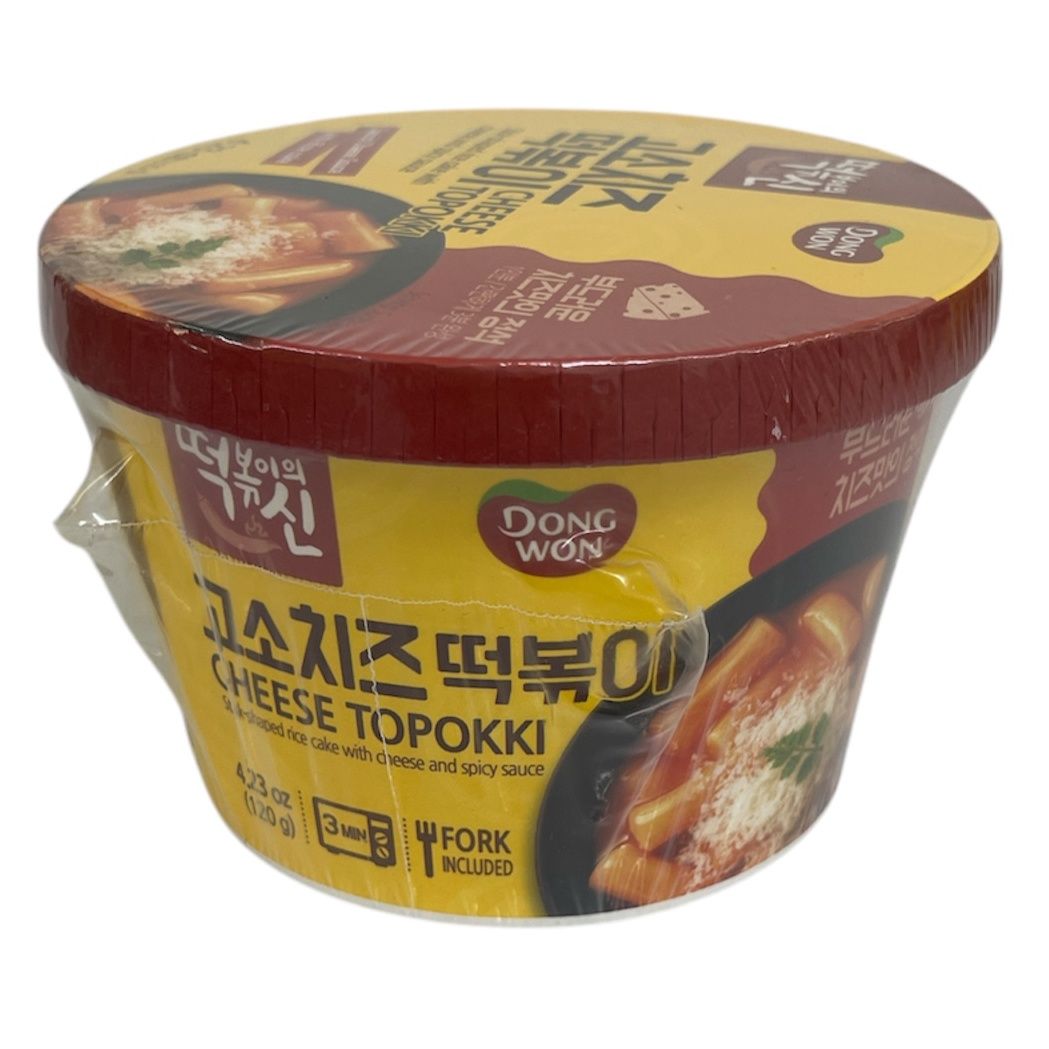 DW Cheese Topokki-Savory (120g cup)