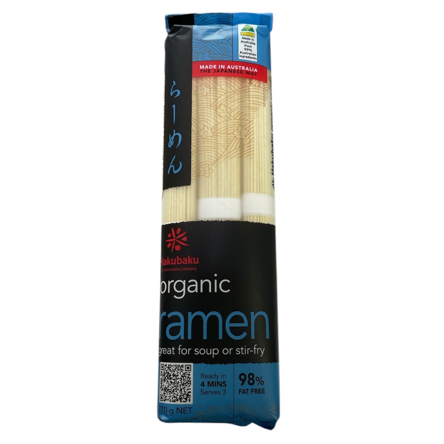Hakubaku Organic Ramen Noodles 270g