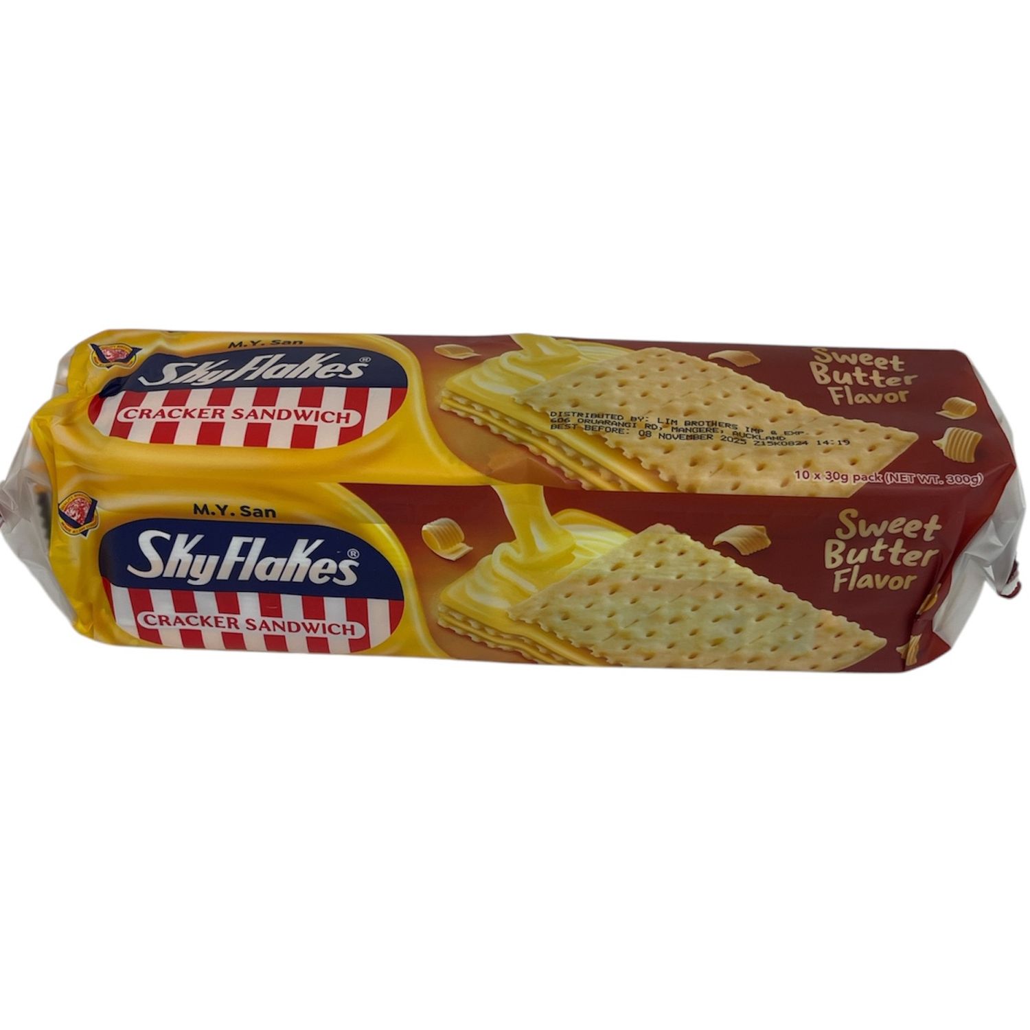 Skyflakes Cracker Sandwich Sweet Mantikilya 10&#39;s 300g