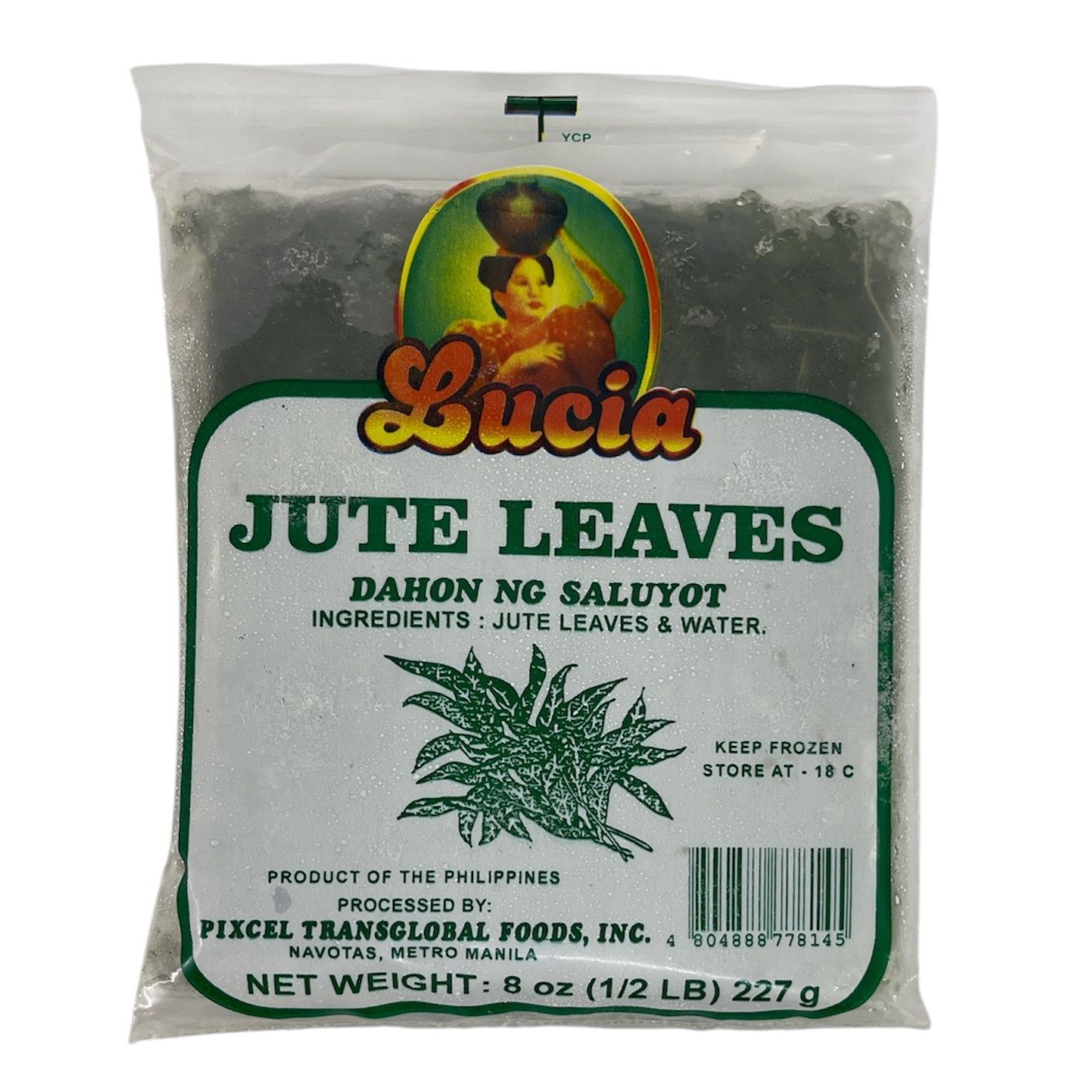 Lucia Frozen jute Leaves 227g