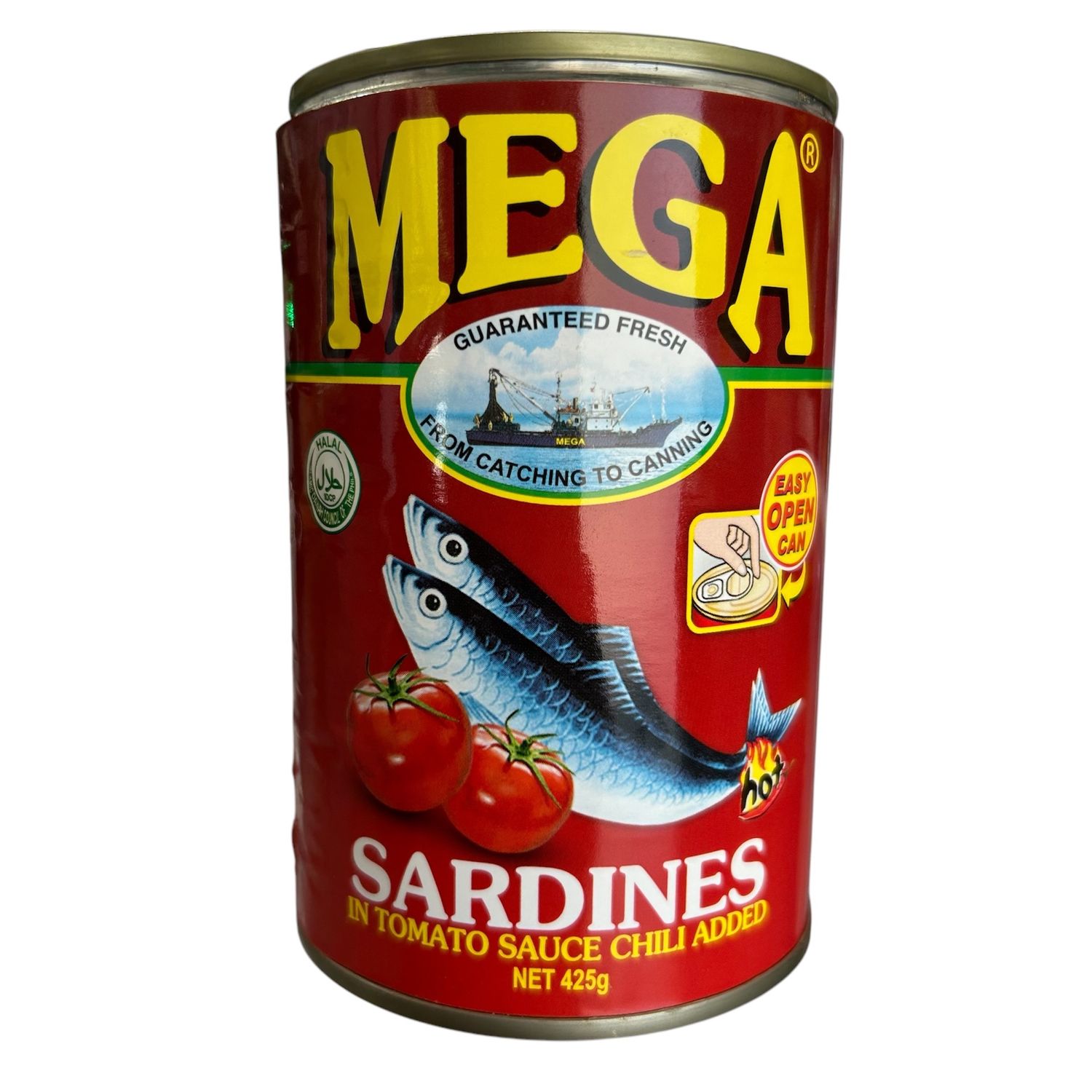 Mega Sardines in Tomato Sauce w/ Chili 425g