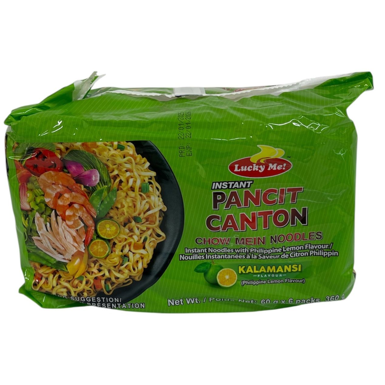 Lucky Me Pancit Canton Calamansi 6x60g
