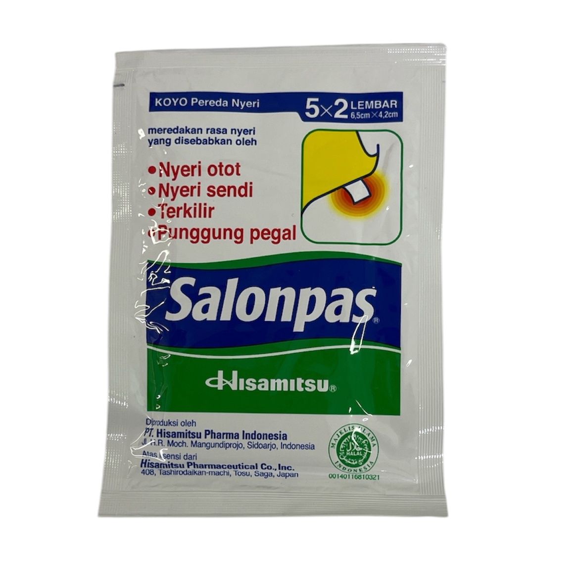 Salonpas Patch Cool (5X2) x 10packs
