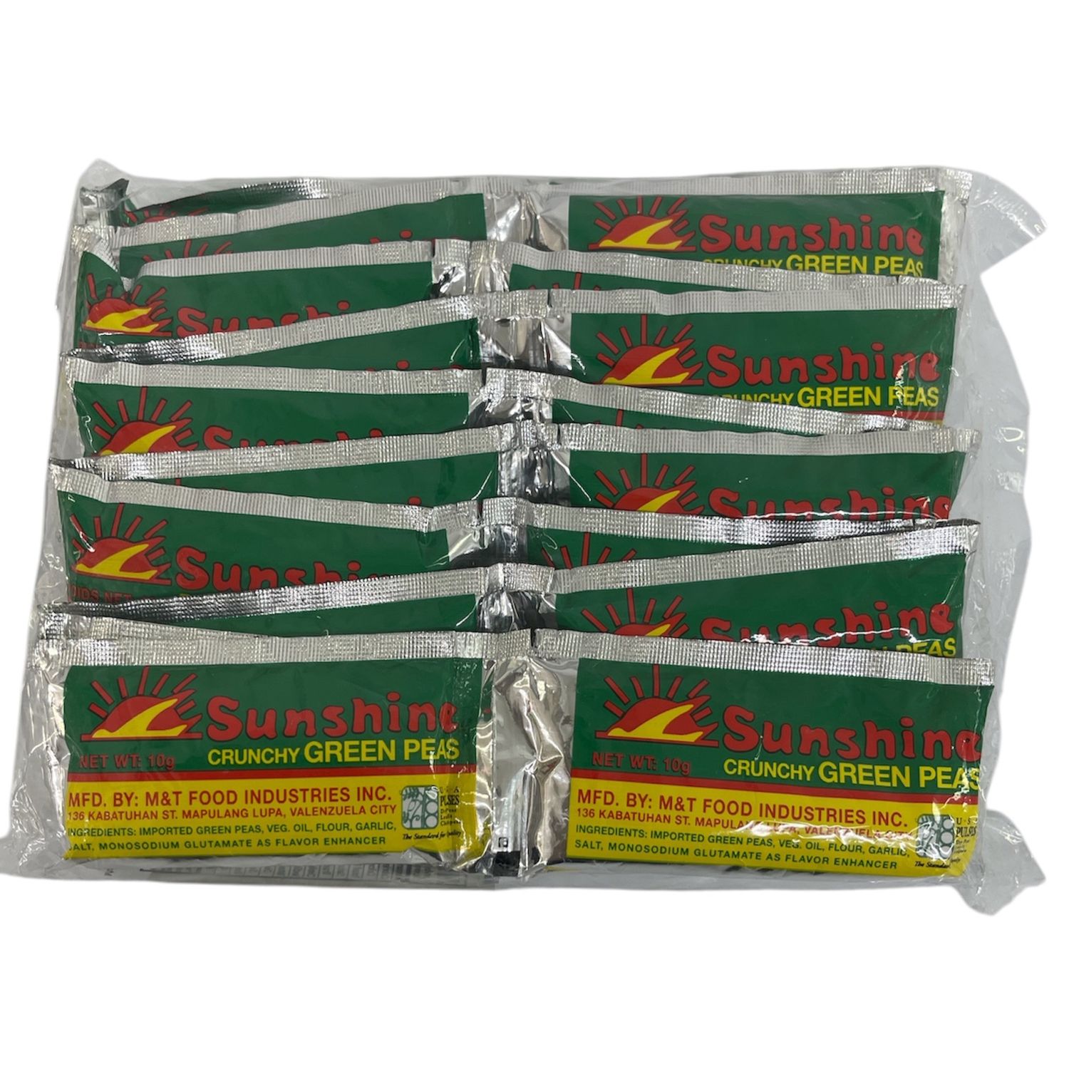 *Sunshine Green Peas 10gX20p/200g