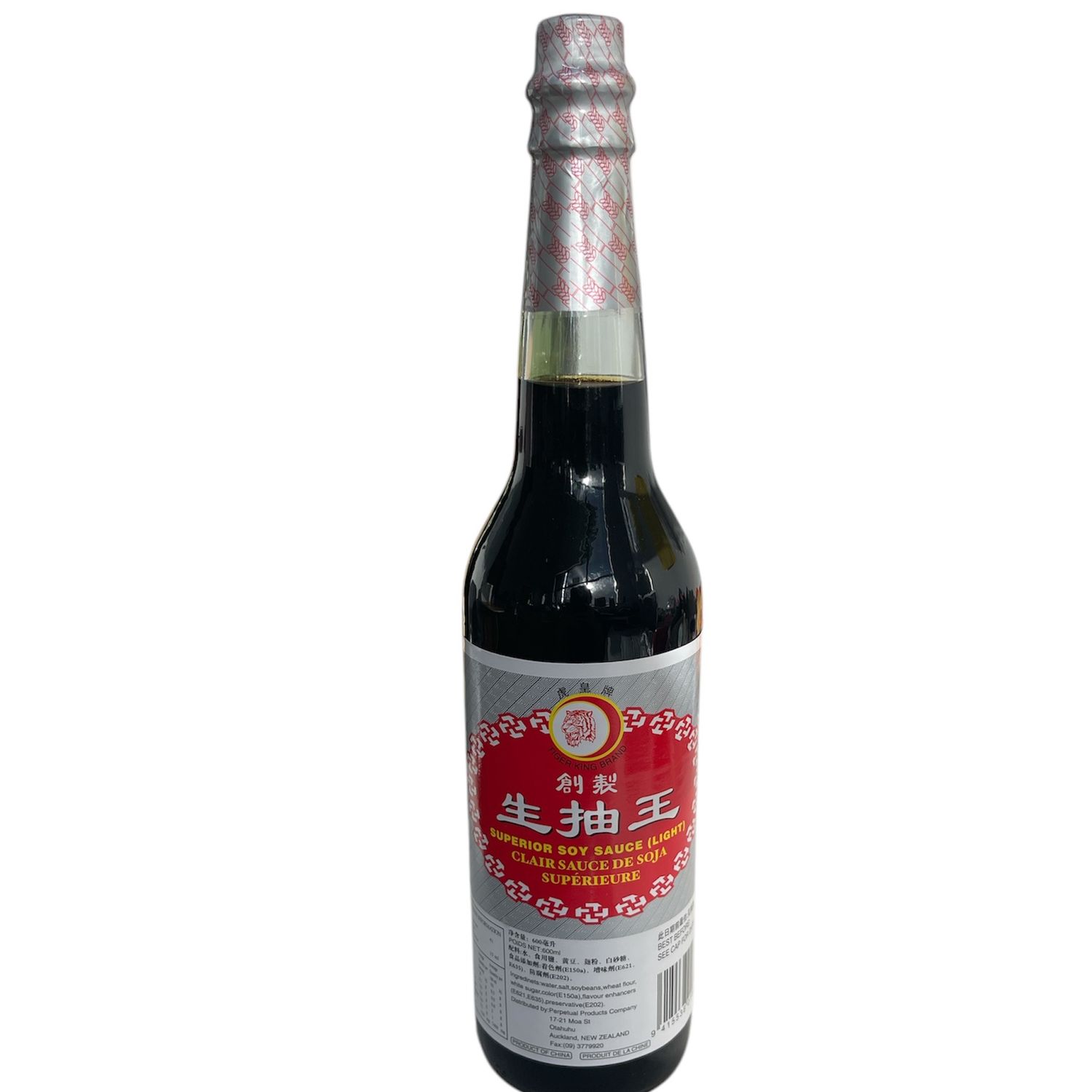 Tiger King Light Soy Superior 600ml
