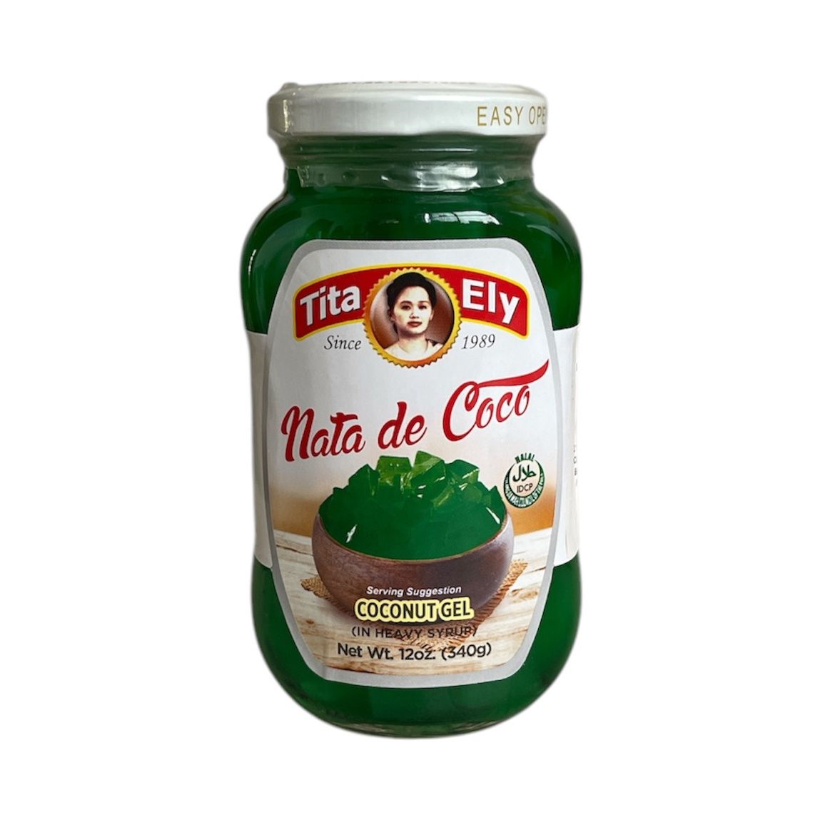 Tita Ely Nata De Coco Coconut Gel 340g Green