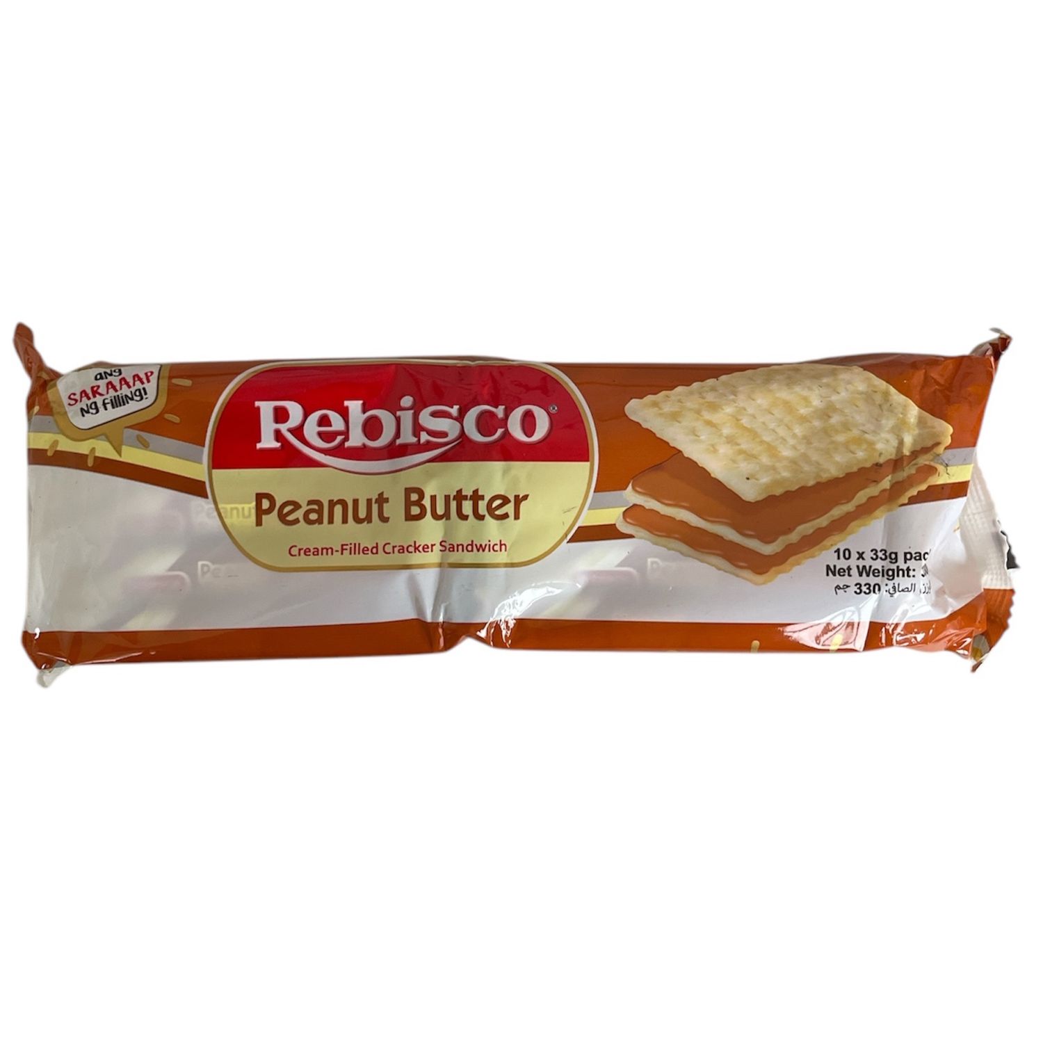 Rebisco Peanut Butter Sandwich Cracker  10x33g
