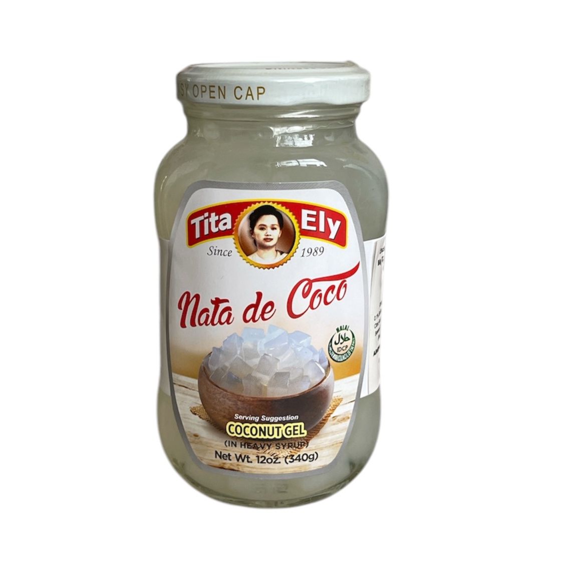 Tita Ely Nata De Coco Coconut Gel 340g White