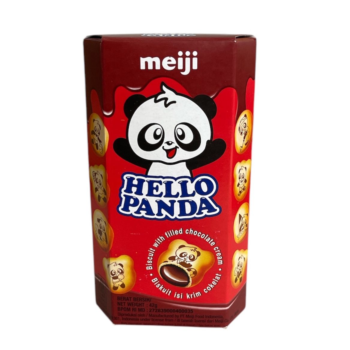 Hello Panda Chocolate Filled Biscuit 42g
