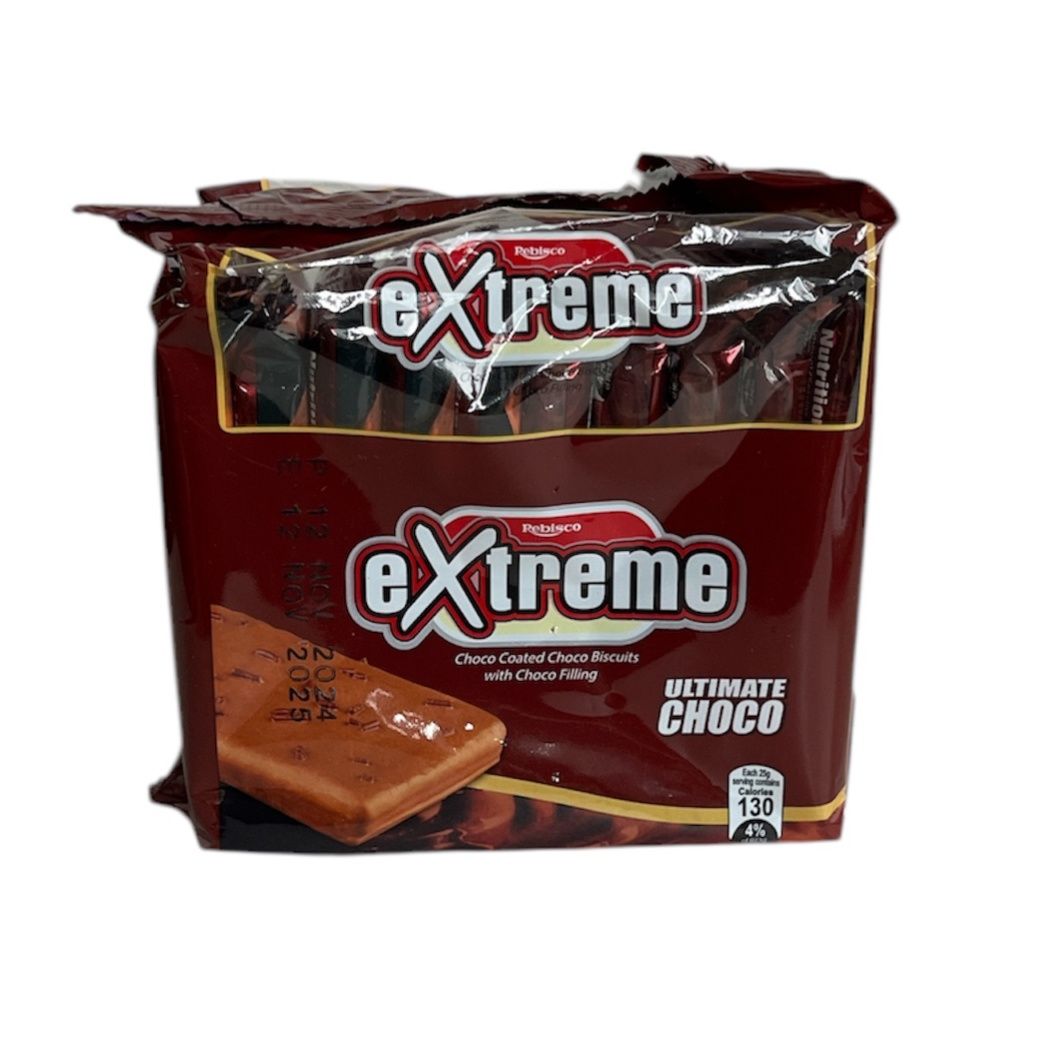 Rebisco Extreme Choco Sandwitch Biscuit  25gX10