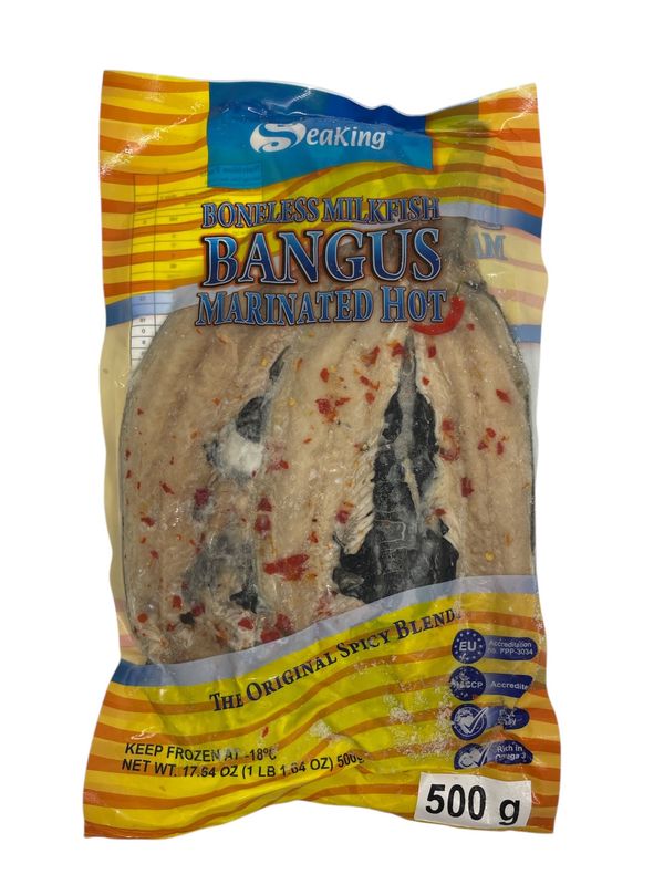 Sea King Boneless Milkfish Marinated Hot 500g