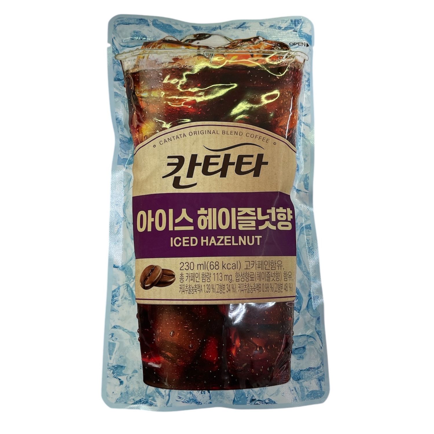 Lotte Cantata Hazelnut Coffee 230ml