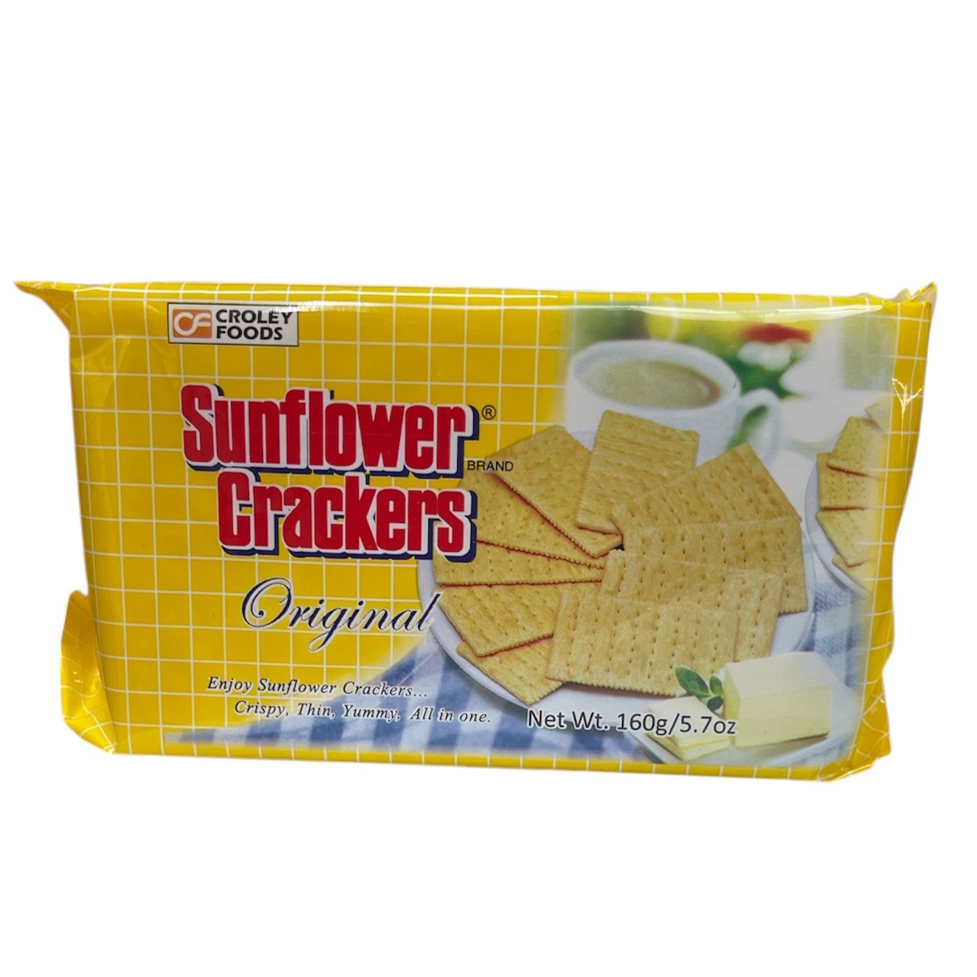 Sunflower Crackers Original 160g