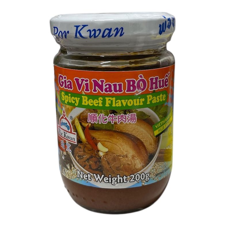 Por Kwan Spicy Beef Flavour Paste 200g