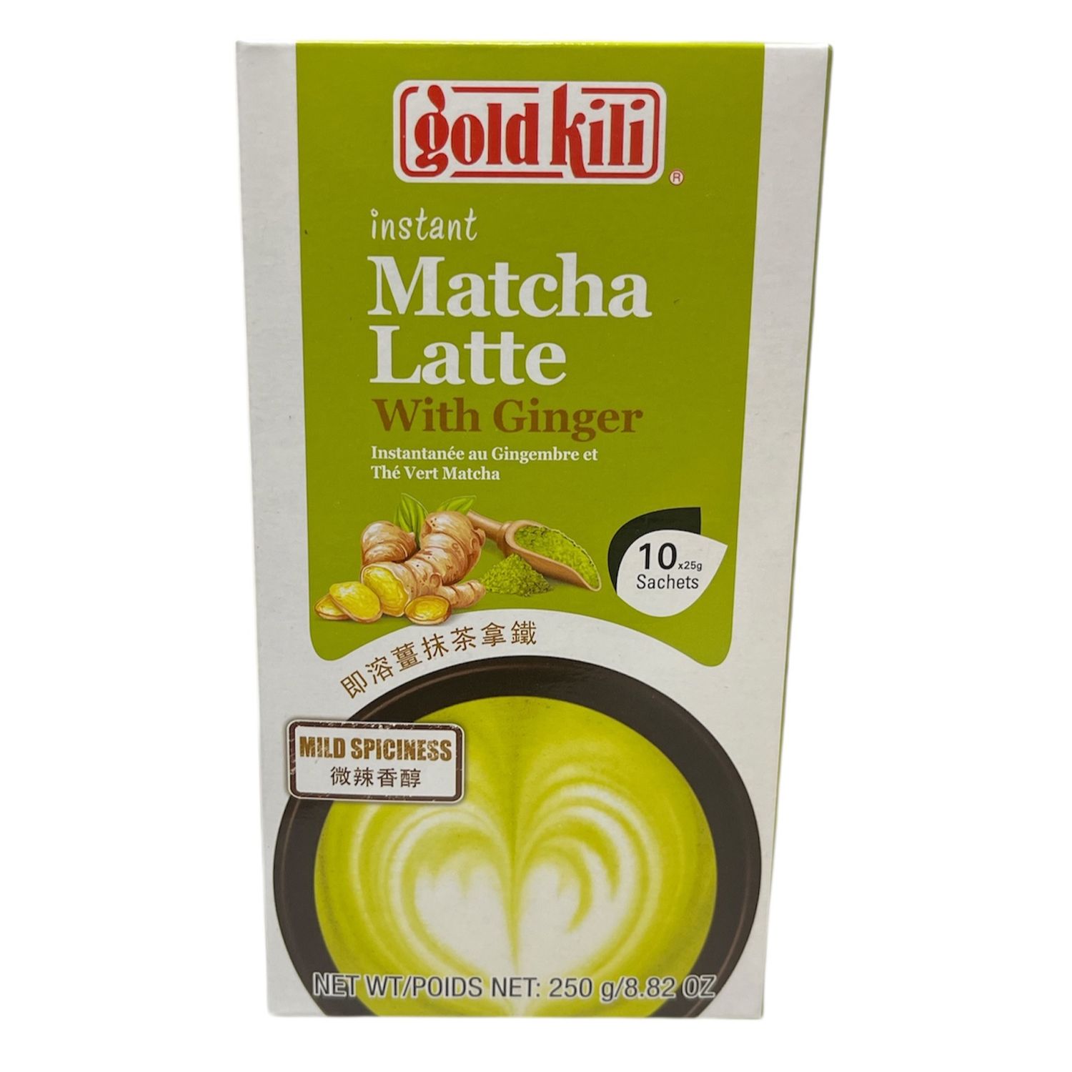 Gold Kili Matcha Ginger Latte 250g