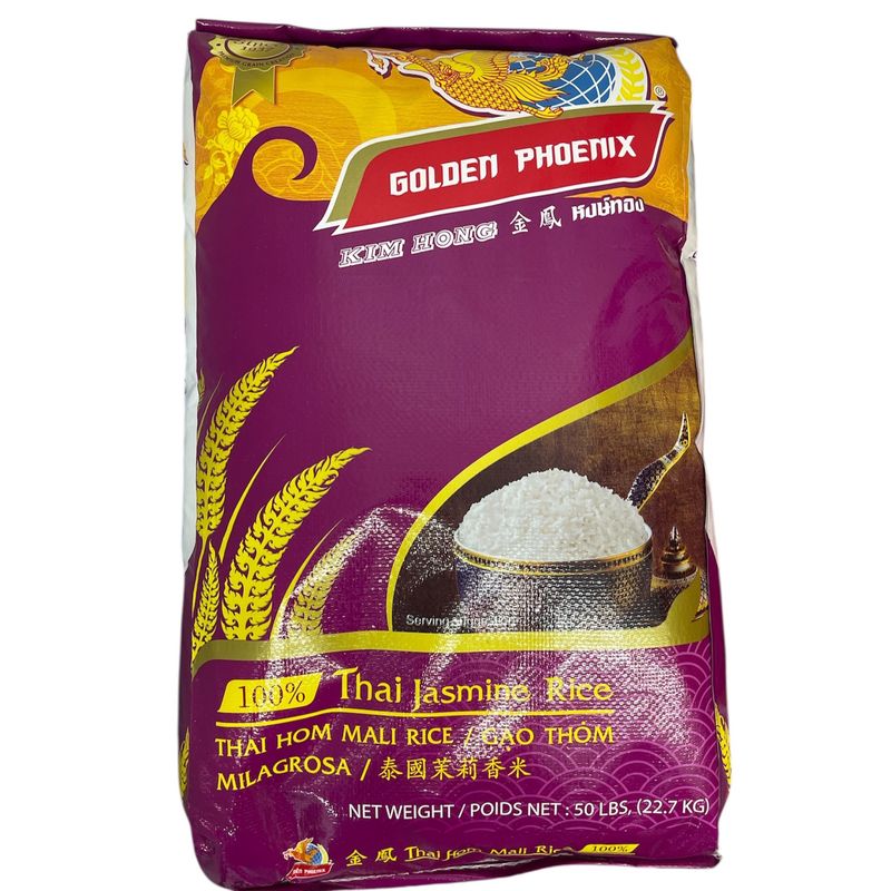 Golden Phoenix Jasmine Rice 50lbs