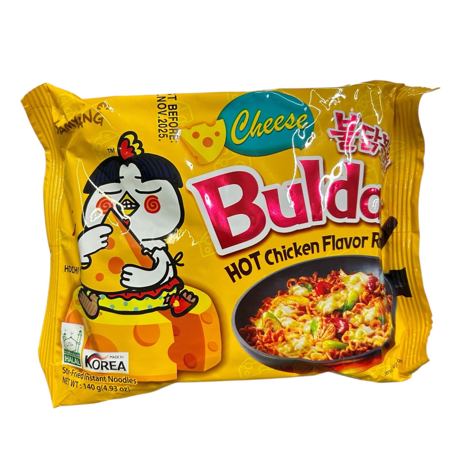 SY Hot Chicken Ramen (Cheese) Singles 140g