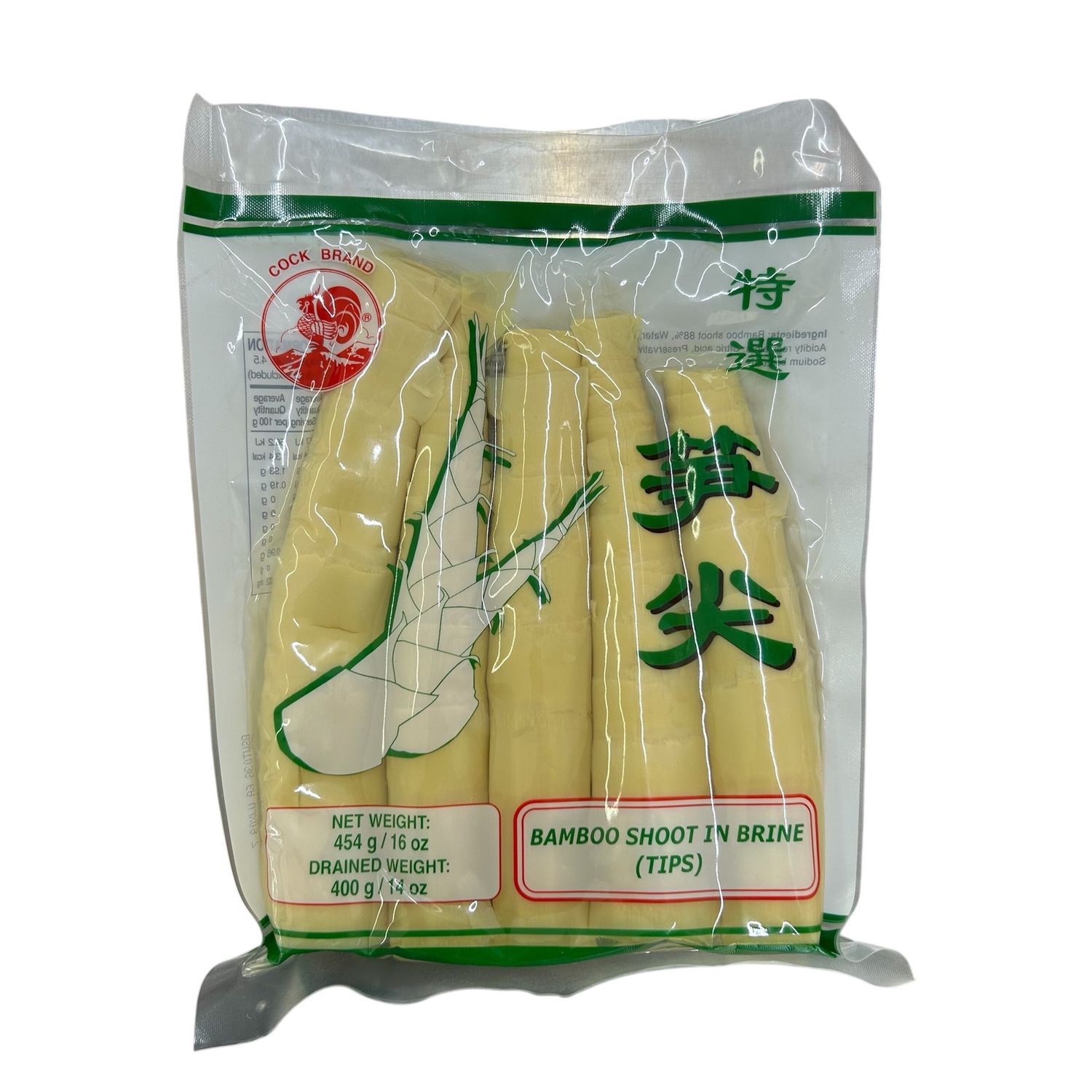 Cock Bamboo Shoot Tip VP 454g