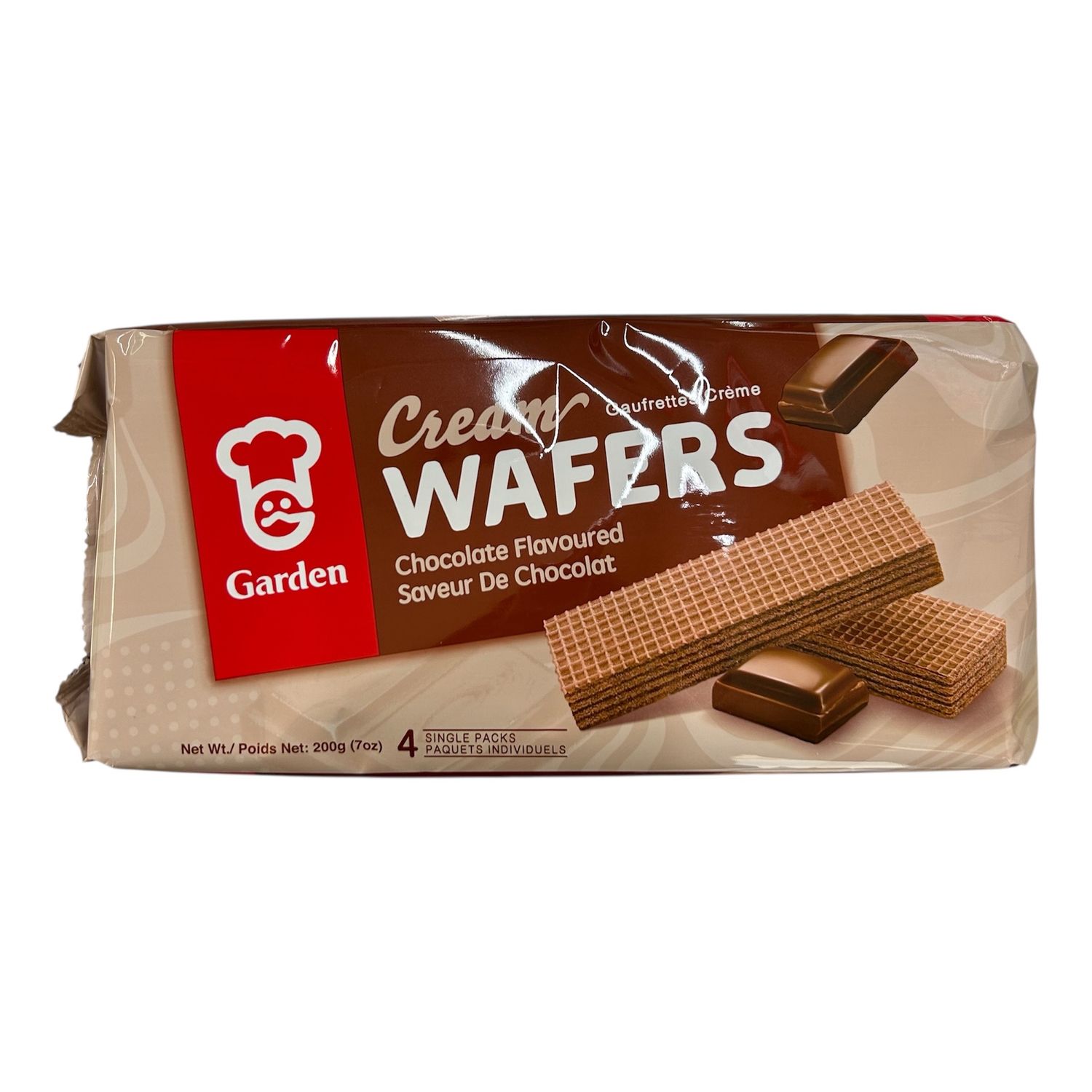 Garden Chocolate Wafers 200g