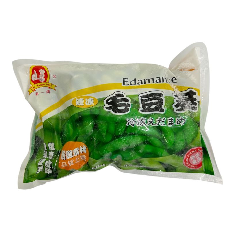 No.1 Frozen Edamame Unpeeled Soy Bean 454g