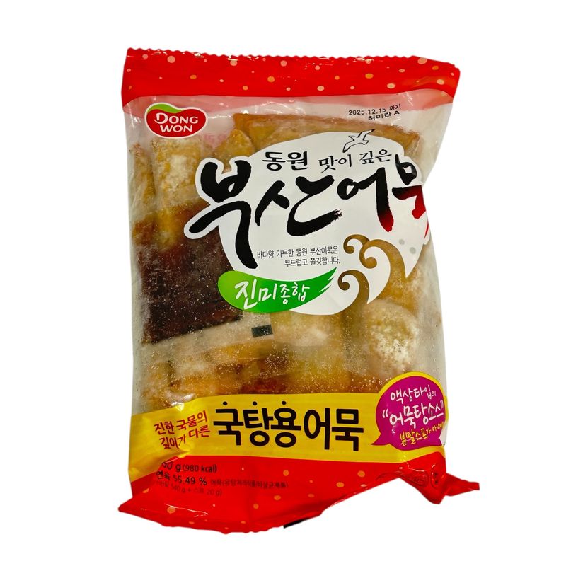 Dongwon Busan Fish Cake Various Shapes 560g