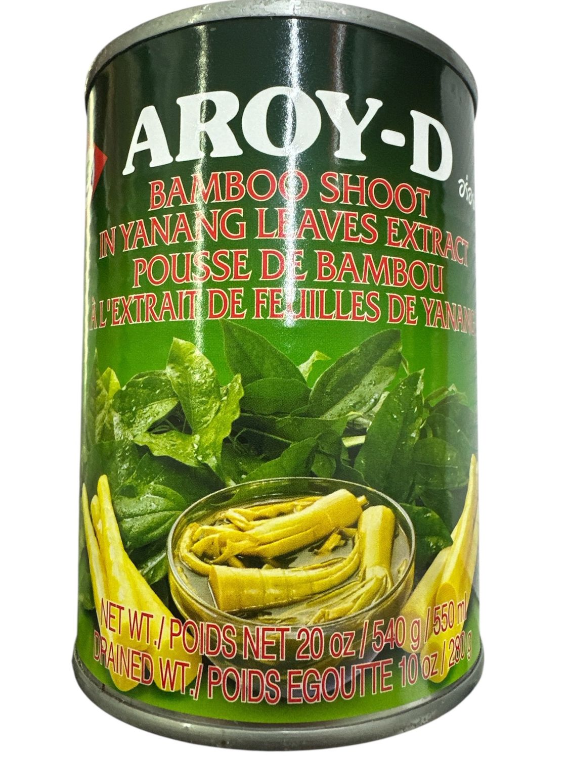 Aroy-D Bamboo Shoot Yanang Leaves 540G