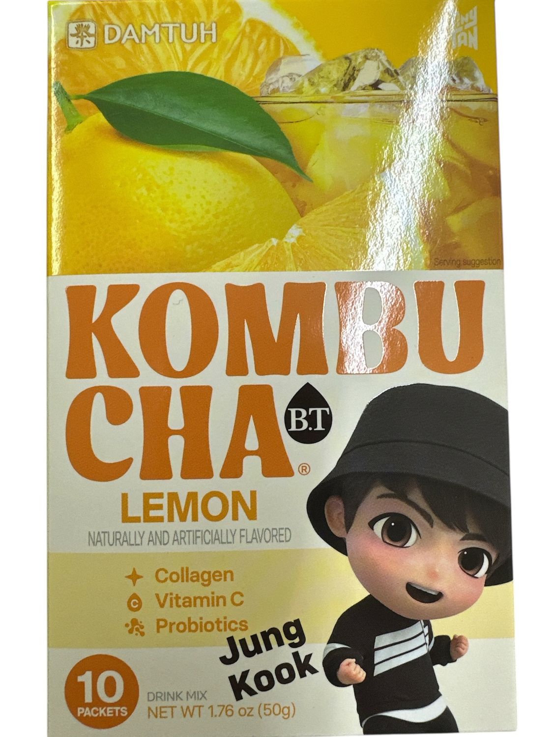 BTS Kombucha Lemon