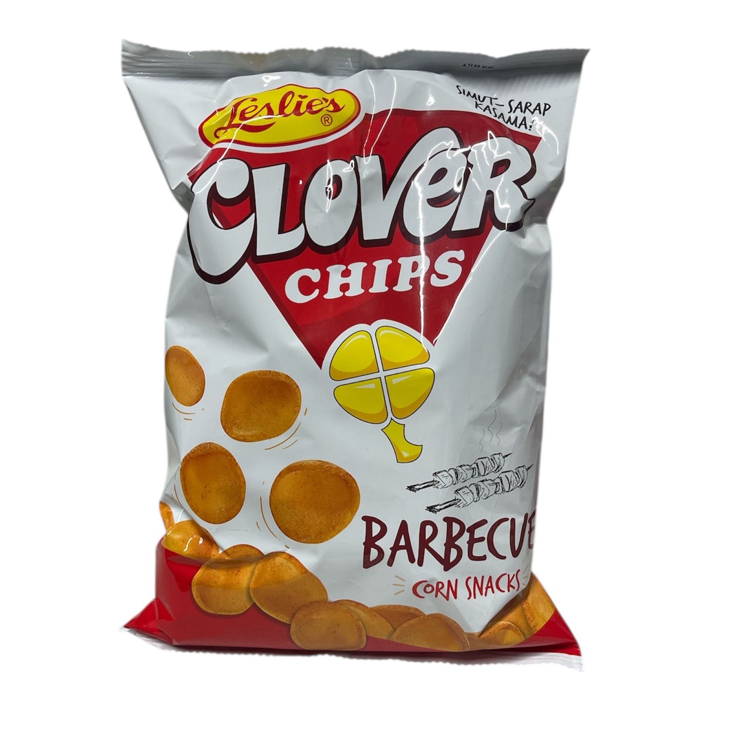 Leslie&#39;s Clover Chips BBQ 145g