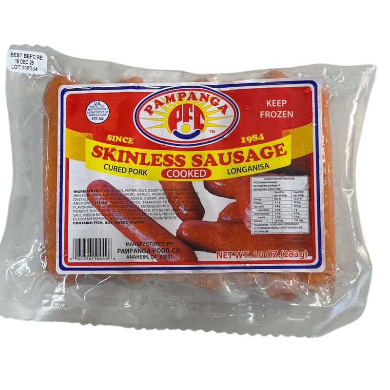PFC Frozen Skinless Sausages 283g