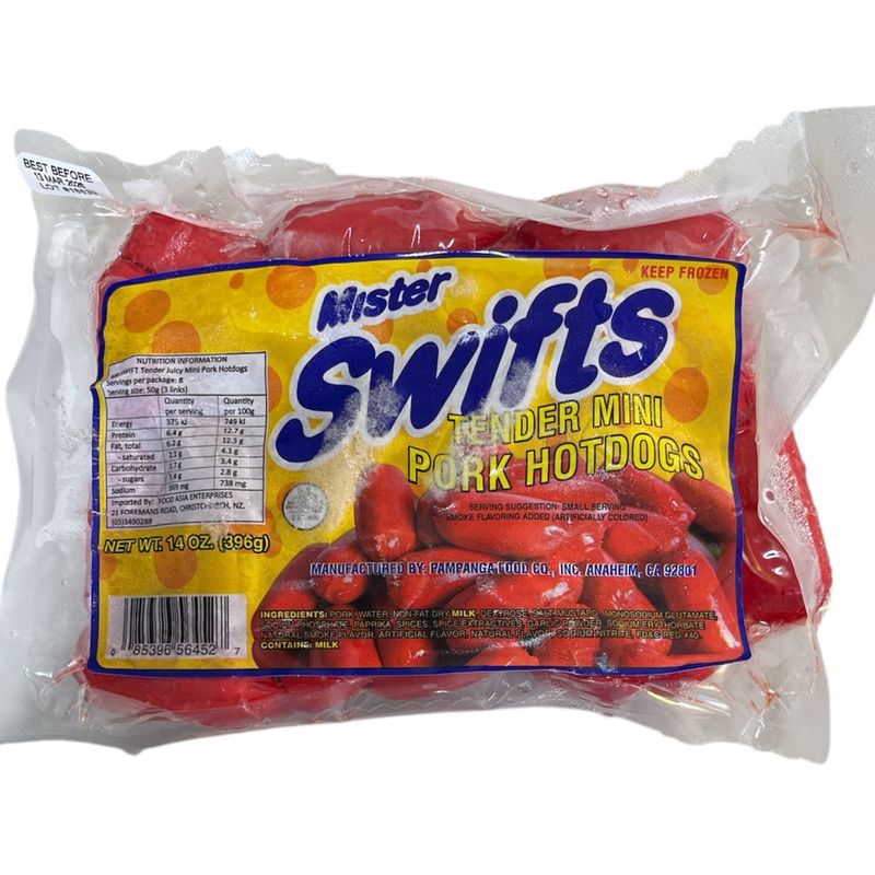 Swifts Frozen Mini Pork Hotdog 396g
