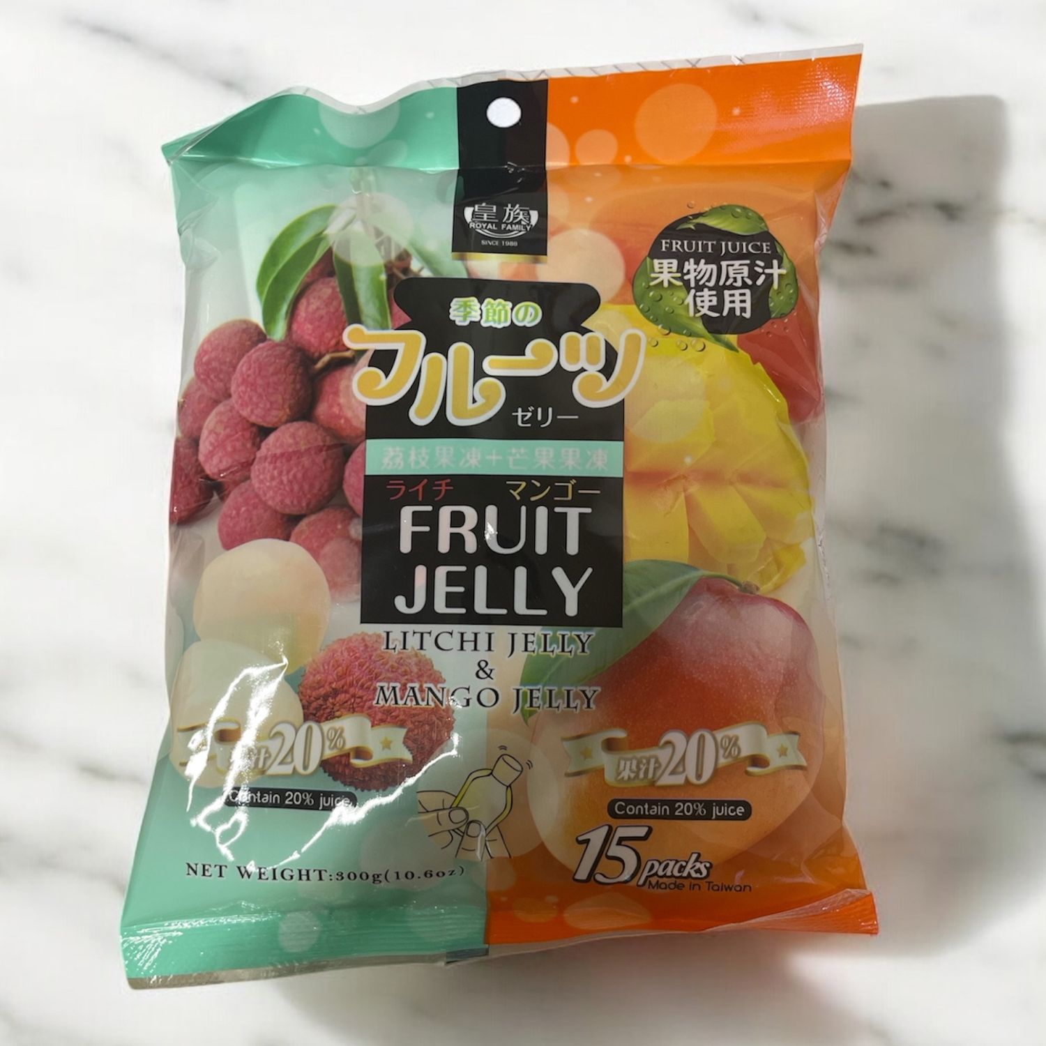 RF Fruit Jelly (Lychee&amp;Mango) 300g