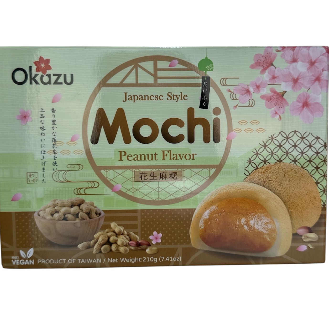 Okazu Japanese Style Mochi Peanut 210g