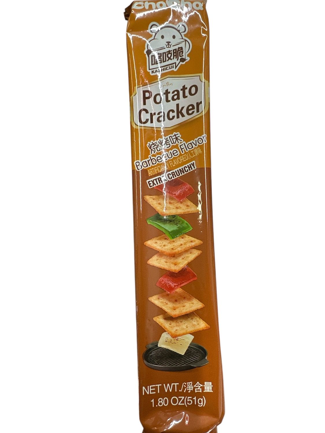 Cha Cha Potato Cracker BBQ 51g