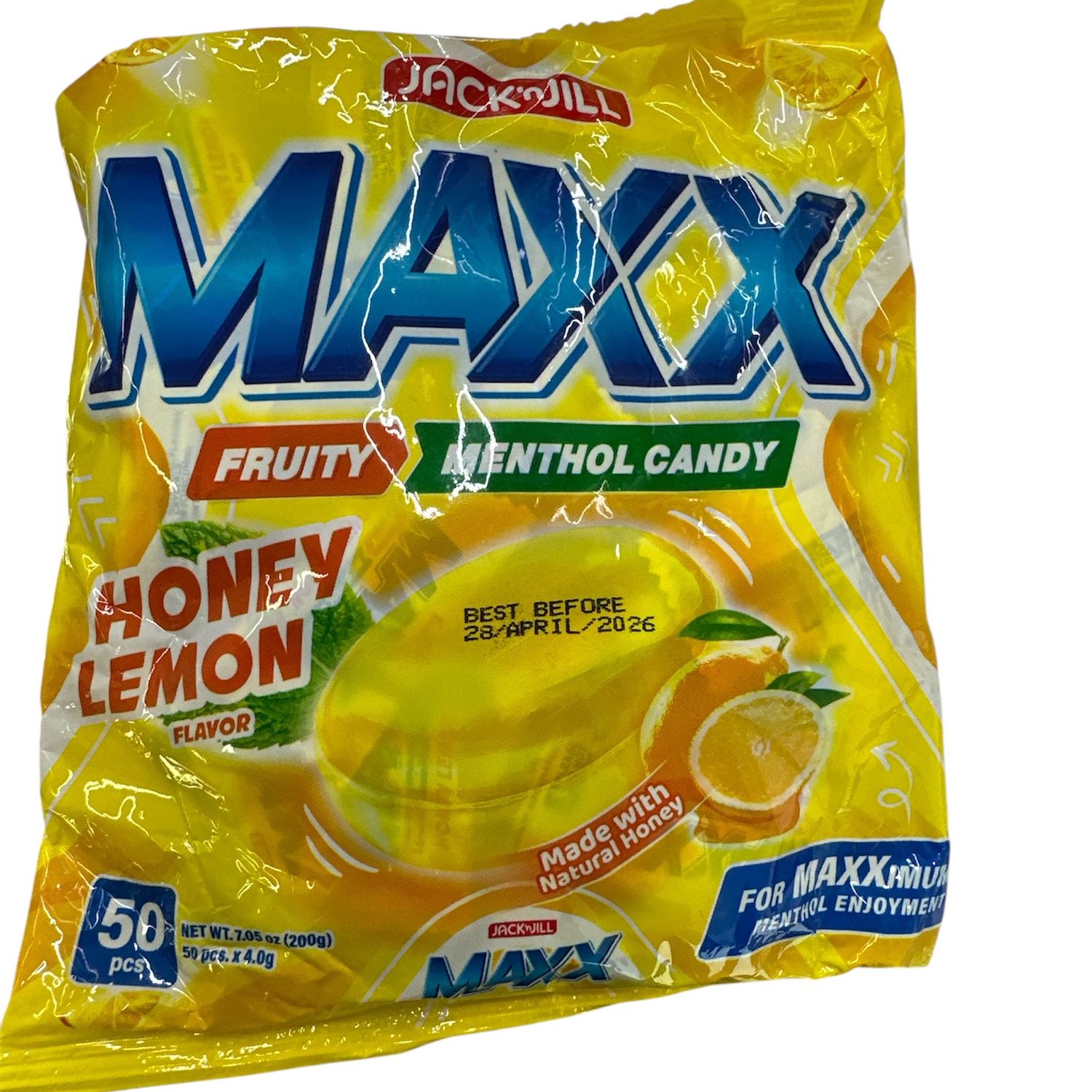 Maxx Honey Lemon Menthol 200g