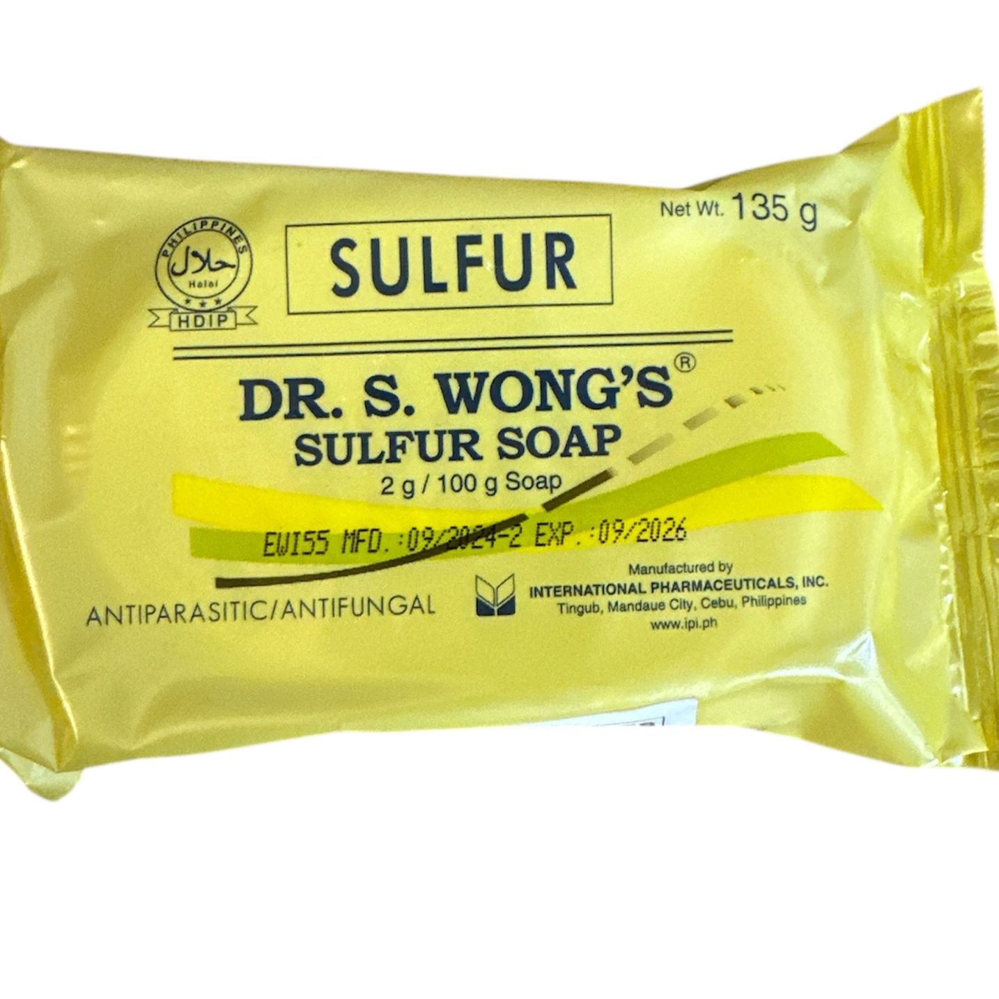 Dr Wong Sulphur Soap 135g