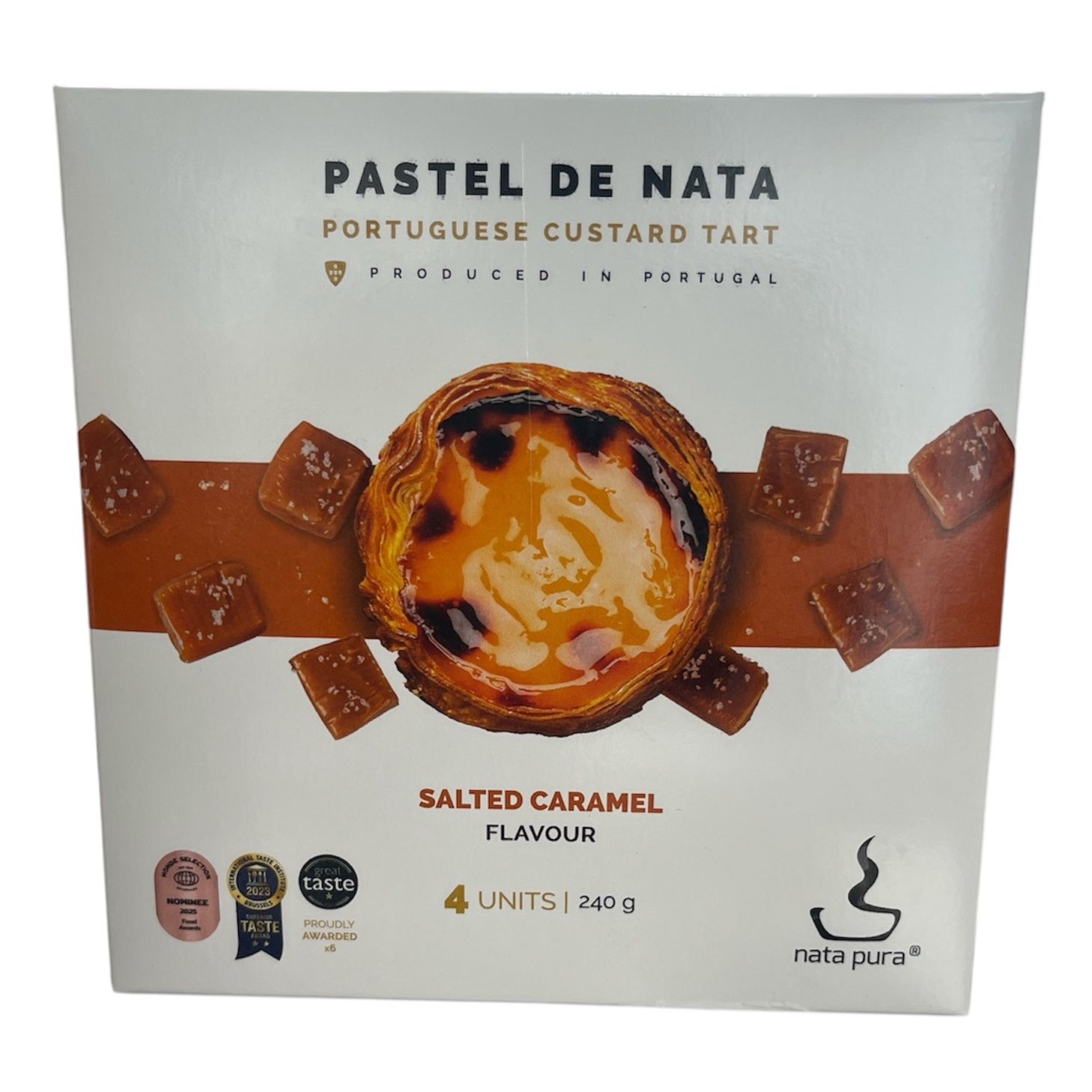 Nata Pura  Portuguese Custard Tart (salted Caramel) 240g