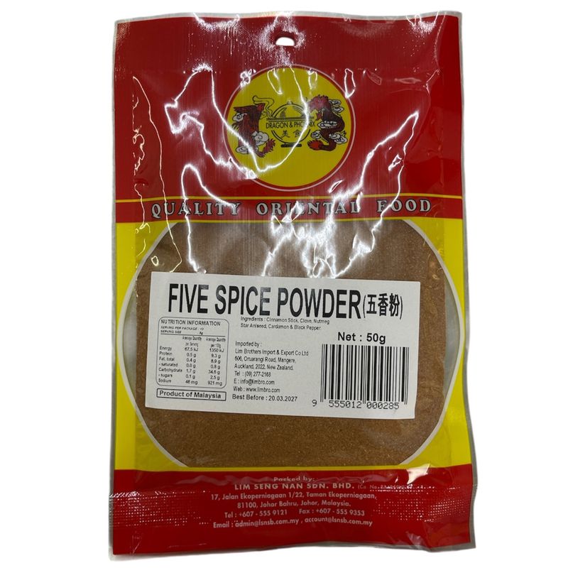 Dragon &amp; Phoenix Five Spice Powder 50g
