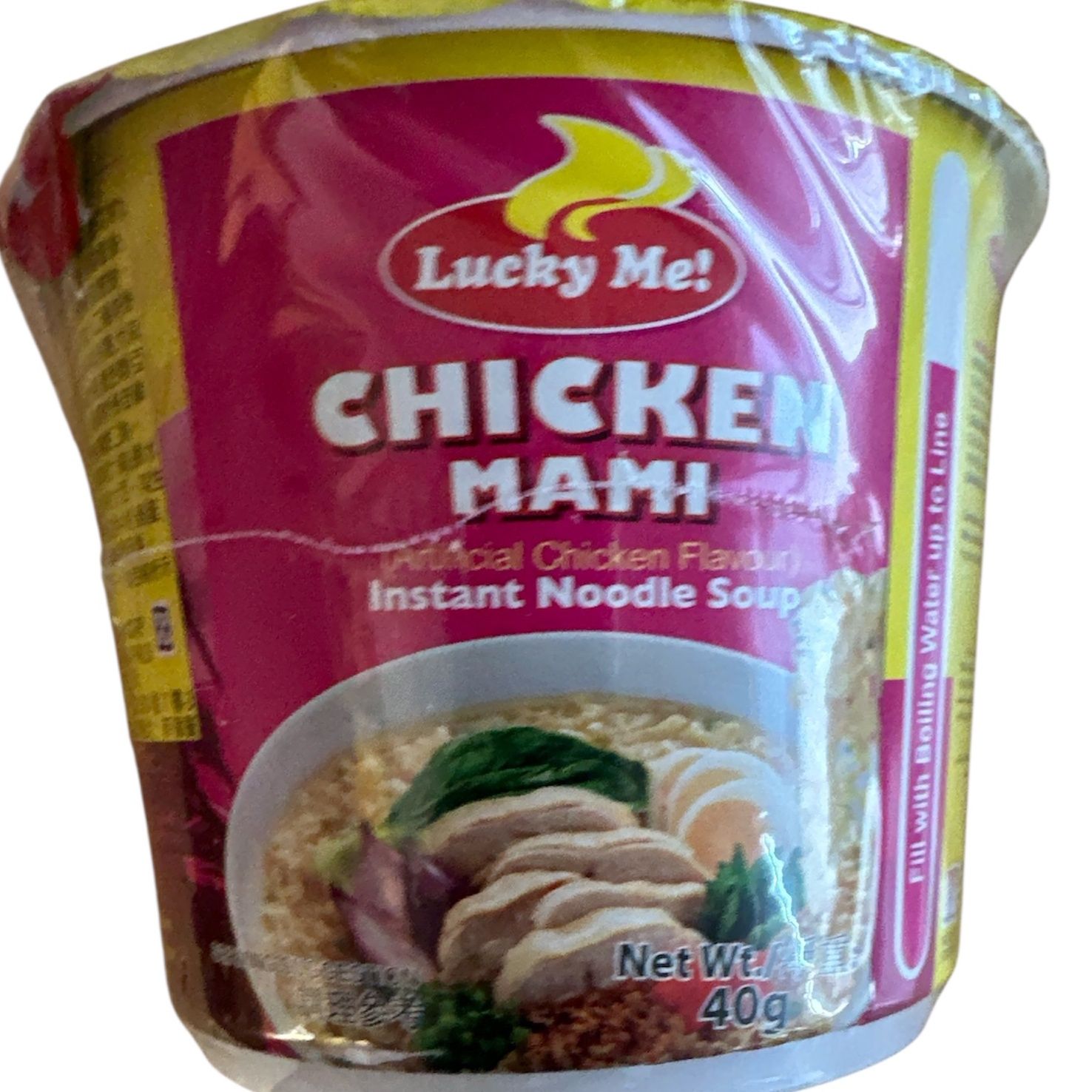 Lucky Me Chicken Mami Bowl Noodles 40g