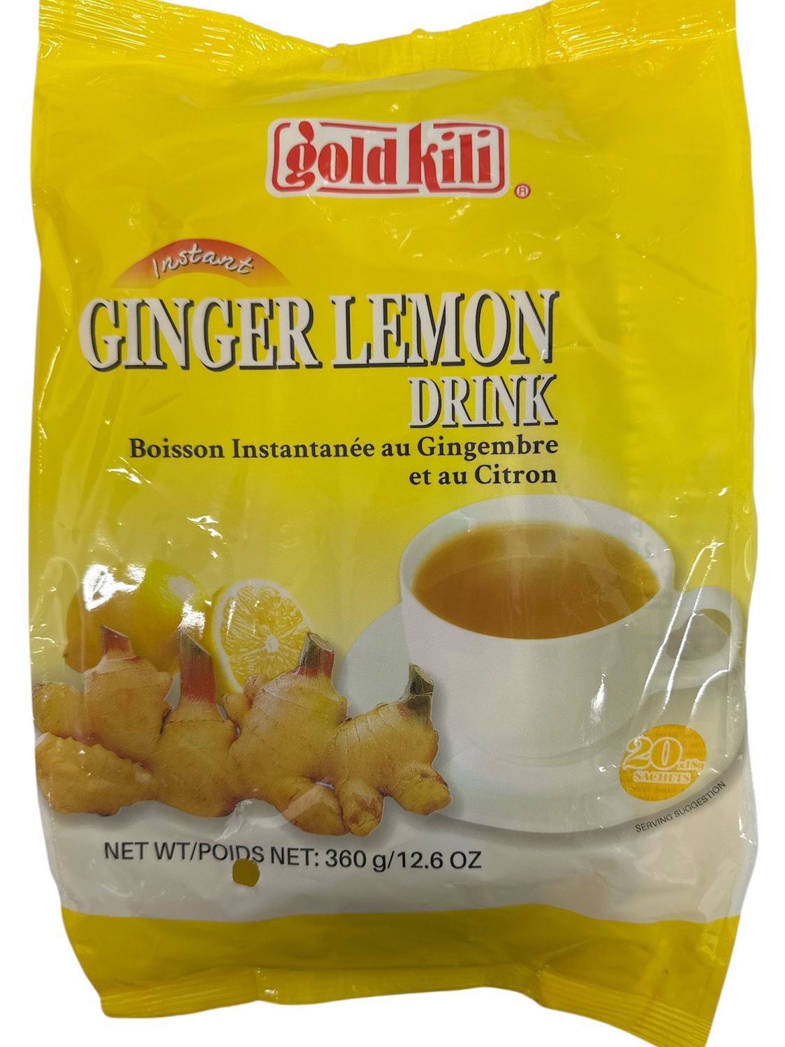 Gold Kili Instant Ginger Lemon Drink 360g