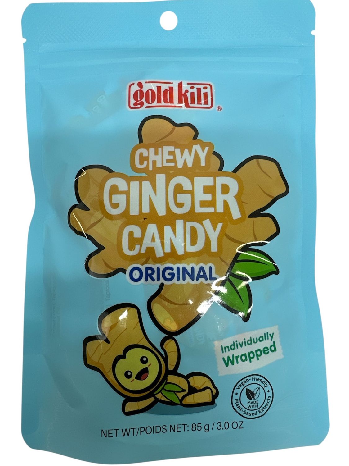 Gold Kili Chewy Ginger Candy Original 85g